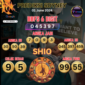 Prediksi Syair Toto Sdy 02 Juni